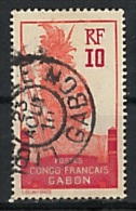 GABON GABUN  1910    N° 37  BEAU CACHET     TB - Used Stamps