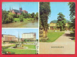 159288 / Merseburg -  SCHLOSS UND DOM , GAGARIN PLATZ , SCHLASSGARTEN - Germany Allemagne Deutschland Germania - Merseburg