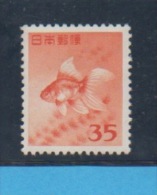 JAPON - YVERT N° 509 Poisson - Unused Stamps