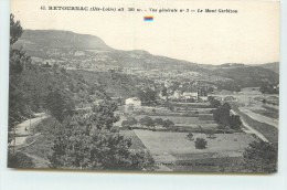 RETOURNAC - Vue Générale, Le Mont Gerbison. - Retournac