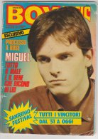 RA#46#08 RIVISTA CORRIERE BOY MUSIC N.5/1982 - MIGUEL BOSE'/AC/DC/GLORIA GUIDA/ABBA/GARBO/SOPHIE MARCEAU/FUMETTI - Musik