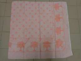 1 Serviette Ton Orange 76x75 Decor Corbeille De Fruits---- - Autres & Non Classés