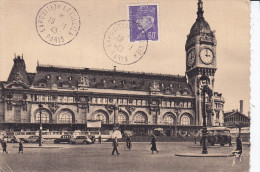 Lavoisier Exposition Paris 1943 Sur Pétain, Cpa Gare De Lyon - Médecine