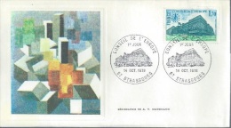 France  FDC:  Conseill De L'Europe "14/10/78" à Srasbourg - EU-Organe