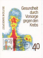 Sante Cancer,  Carte Maximum Allemagne Bonn 1981 - Médecine