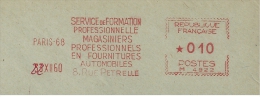 EMA Havas, Date "33 XII 60" Rectifiée Manuellement "22 XII 60"? Transport, Auto - Enveloppe  Entière  (P285) - Brieven En Documenten