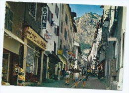 Delcampe - CP BRIANCON, HOTEL DES BAINS, RUE ANIMEE, HAUTES ALPES 05 - Briancon