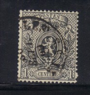 R699 - BELGIO 1866 , Unificato Il N. 23 Usato - 1866-1867 Blasón