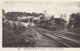 Hardricourt 78 -  Chemins De Fer - Voie Ferrée - Hardricourt