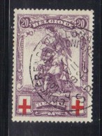 R689 - BELGIO 1914 , Croce Rossa Unificato Il N. 128 Usato. - 1914-1915 Croix-Rouge