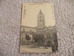 A238. CPA.  81.  LABRUGUIERE. L'Eglise (XIIIe Siècle)   Beau Plan Animé. écrite & Voyagée 1908 - Labruguière