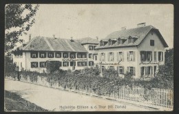 ELLIKON Thur Heilstätte Bei Rickenbach Von Richterswil Nach Tanne Bei Wädenswil 1920 - Richterswil