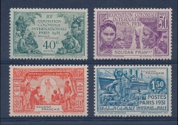 SOUDAN - 89/92 SERIE COMPLETE NEUF MLH - Unused Stamps