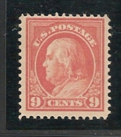 US - 1912-14 Sc # 415 - Perf 12 - Wmk 190 - MINT (Light  H) - Nuovi