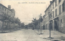 AUVERGNE - 63 - PUY DE DOME - LEZOUX - Rue Neuve Et Place Des Balmettes - Lezoux