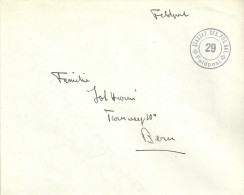 Feldpost Brief  "Stabskp.Geb.Füs.Bat. 29"           Ca. 1940 - Documenti