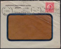 Yugoslavia 1925, Cover Belgrade To Zagreb W./postmark Belgrade - Brieven En Documenten