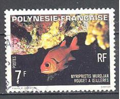 Polynesie: Yvert N° 147°; Poisson; Rouget - Oblitérés