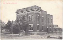 Lamar Colorado, City Hall, C1900s/10s Vintage Postcard - Altri & Non Classificati
