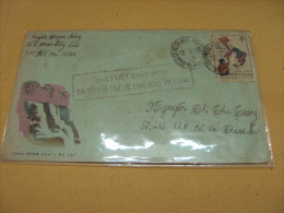 Vietnam Cover 1978 With Handstamp To Commemorate 5th Viet Nam Trade Union Conference - Vietnam