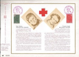 FDC De La CEF, Croix Rouge , Timbres   De 1969 à 76 - Unclassified