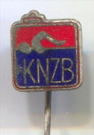 Swimming Association HOLLAND, Netherlands, KNZB, Enamel Pin, Badge - Natation