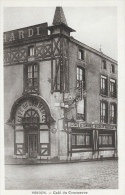 Verdun - Café Du Commerce - Hostellerie Le Coq Hardi - Carte H.S. Non Circulée - Cafes