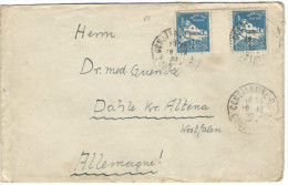 FRANCIA - France - Algerie - 19?? - 2 X 75 - Viaggiata Da Constantine Per Altena, Allemagne - Lettres & Documents