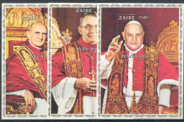 Popes 1979  COB BL31/33 MNH - Unused Stamps