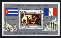 CUBA 1989 - 200. Jahrestag Der Französischen Revolution - Block 116 - Franse Revolutie