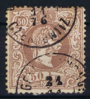 Austria: 1867   Yv Nr 38 A  Perfo 13  CV 200 Euro Used  Obl - Usados