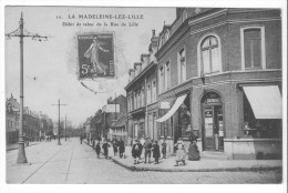 La Madeleine (59) - Commerce Débit De Tabac De La Rue De Lille. Bon état, A Circulé. - La Madeleine