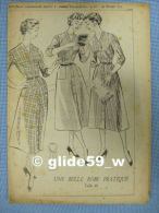 Patron Femmes D'Aujourd'hui N° 617 - 28 Février 1957 - Patterns