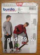 Patron Burda Easy - N° 9762 - Hose-Pantalon-Pants - Patterns