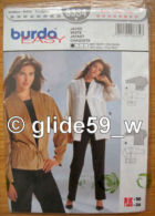 Patron Burda Easy - N° 8334 - Jacke-Veste-Jacket-Chaque - Patterns