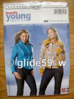 Patron Burda Young Fashion - N° 8117 - Jacke-Veste-Jack - Patrones