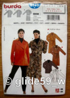 Patron Burda - N° 8171 - Mantel+Jacke-Manteau+Vest E-Coa - Patterns