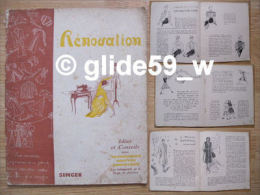 Livre Rénovation - Idées Et Conseiles Pour Transformer, Adapter, Etc. - SINGER - Patterns