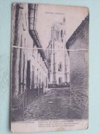 Oorlog 1914-17... Kerktoren Na Verste Bombardment ELVERDINGHE ( Sansen ...... ) - Anno 1919 ( Zie Foto Voor Details ) !! - Ieper