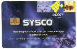 FRANCE CARTE A PUCE DEMO SYSCO - Ausstellungskarten