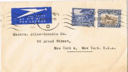 11460. Carta Aerea JOHANNESBURG (South Afroca) 1948 To Nw York - Aéreo