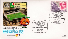 02149 Sobre Conmemorativo Copa España ´82 - Feuillets Souvenir