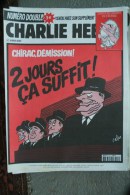 CHARLIE HEBDO -  N° 516-7 MAI 2002- CHIRAC- CABU- LUZ- CHARB-GEBE- - Documenti Storici