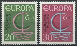 DEUTSCHLAND 1966 Mi-Nr. 519/20 ** MNH - CEPT - 1966