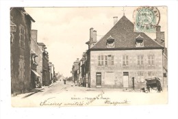 CPA : 18 - Massay : Place De La Pompe : Animation - Pompe - Charette - Maisons ... - Massay