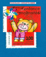 1997  N° 3124  PROTECTION DE L ENFANCE MALTRAITE 5.?.1998  OBLITÉRÉ - Gebruikt