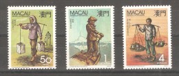 Serie Nº 581/3   Macao - Unused Stamps