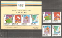 Serie Nº 666/69 + Hb-18   Macao - Ungebraucht