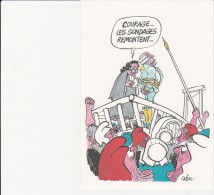 Delcampe - CABU -CARTE POSTALE EMISE EN 1989 -BICENTENAIRE DE LA REVOLUTION FRANCAISE . - Cabu