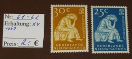 Nieuw Guinea  Michel Nr:  61 -62  ** MNH Postfrisch  #4448 - Niederländisch-Neuguinea